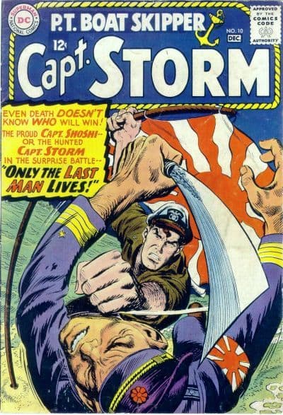 Capt. Storm #10 cover