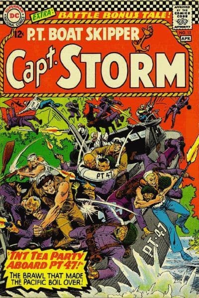 Capt. Storm #12 cover