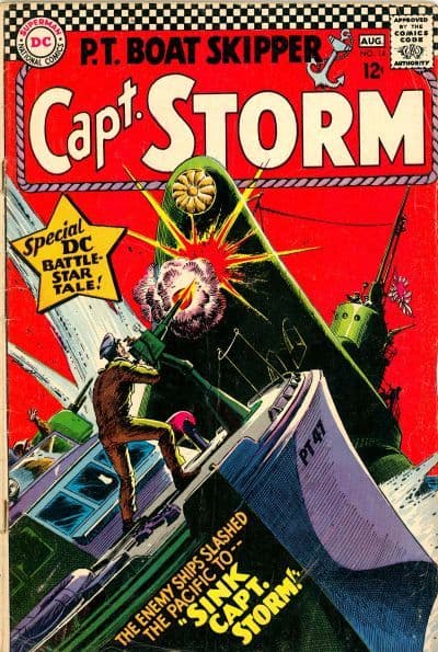 Capt. Storm #14 cover
