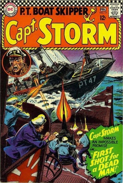 Capt. Storm #17 cover