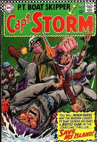 Capt. Storm #18 cover