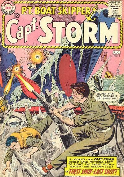Capt. Storm #2 cover