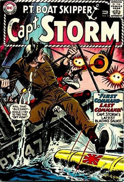 Capt. Storm #4 cover