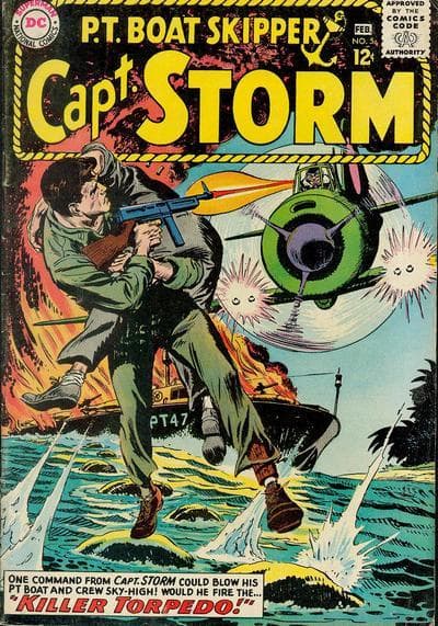 Capt. Storm #5 cover