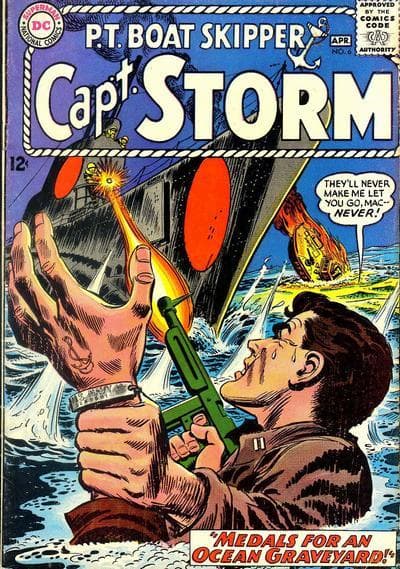 Capt. Storm #6 cover