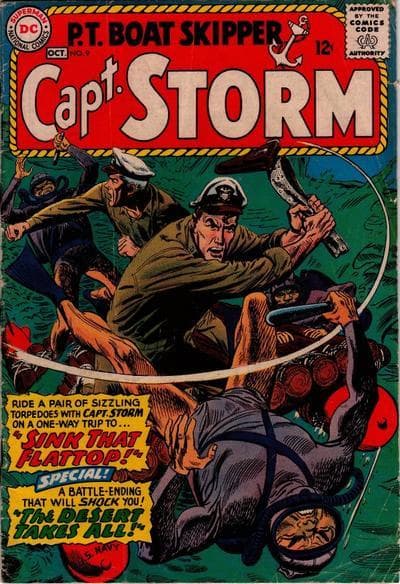 Capt. Storm #9 cover