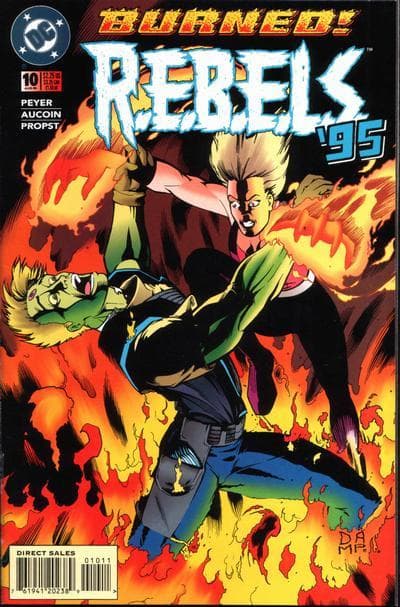 R.E.B.E.L.S. '95 #10 cover