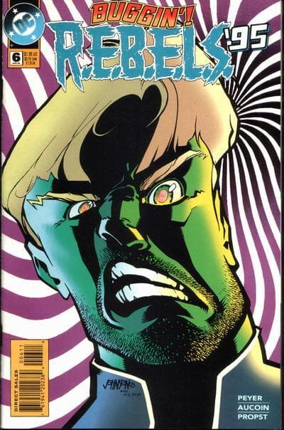 R.E.B.E.L.S. '95 #6 cover