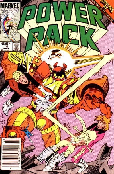 Power Pack #18 cover