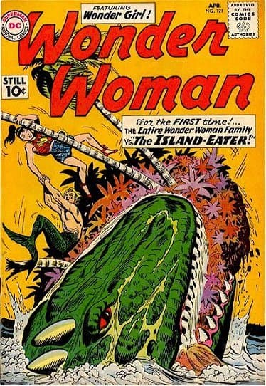 Wonder Woman #121 cover