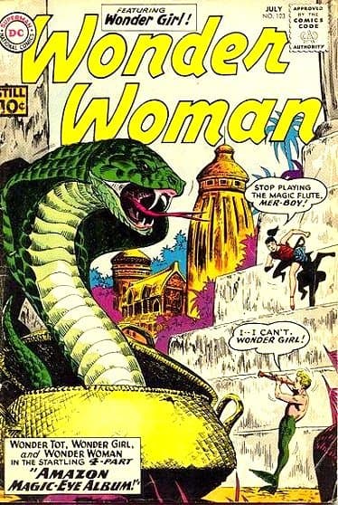 Wonder Woman #123 cover
