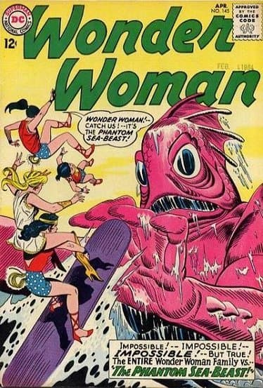 Wonder Woman #145 cover