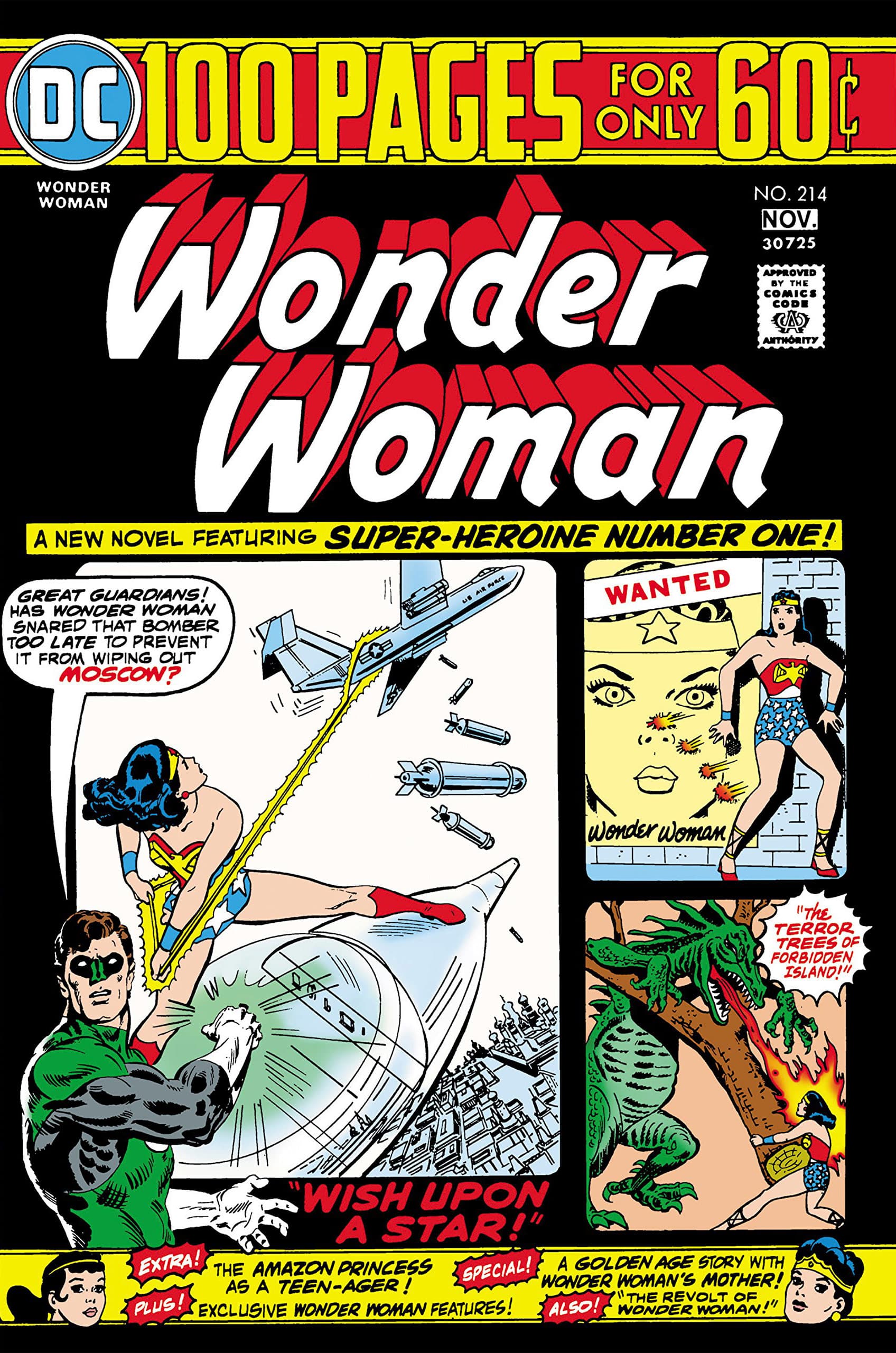 Wonder Woman #214 cover