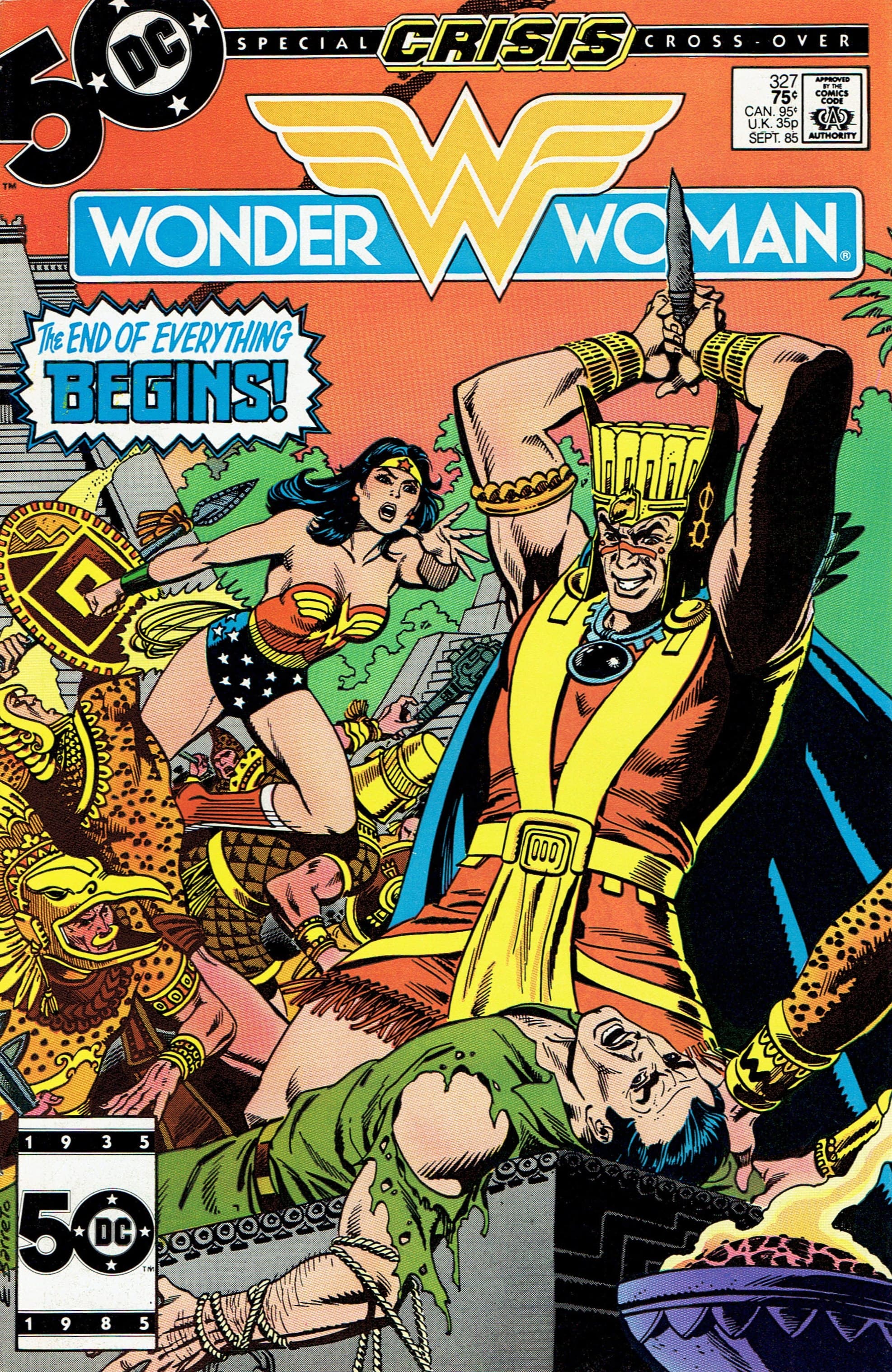 Wonder Woman #327 cover
