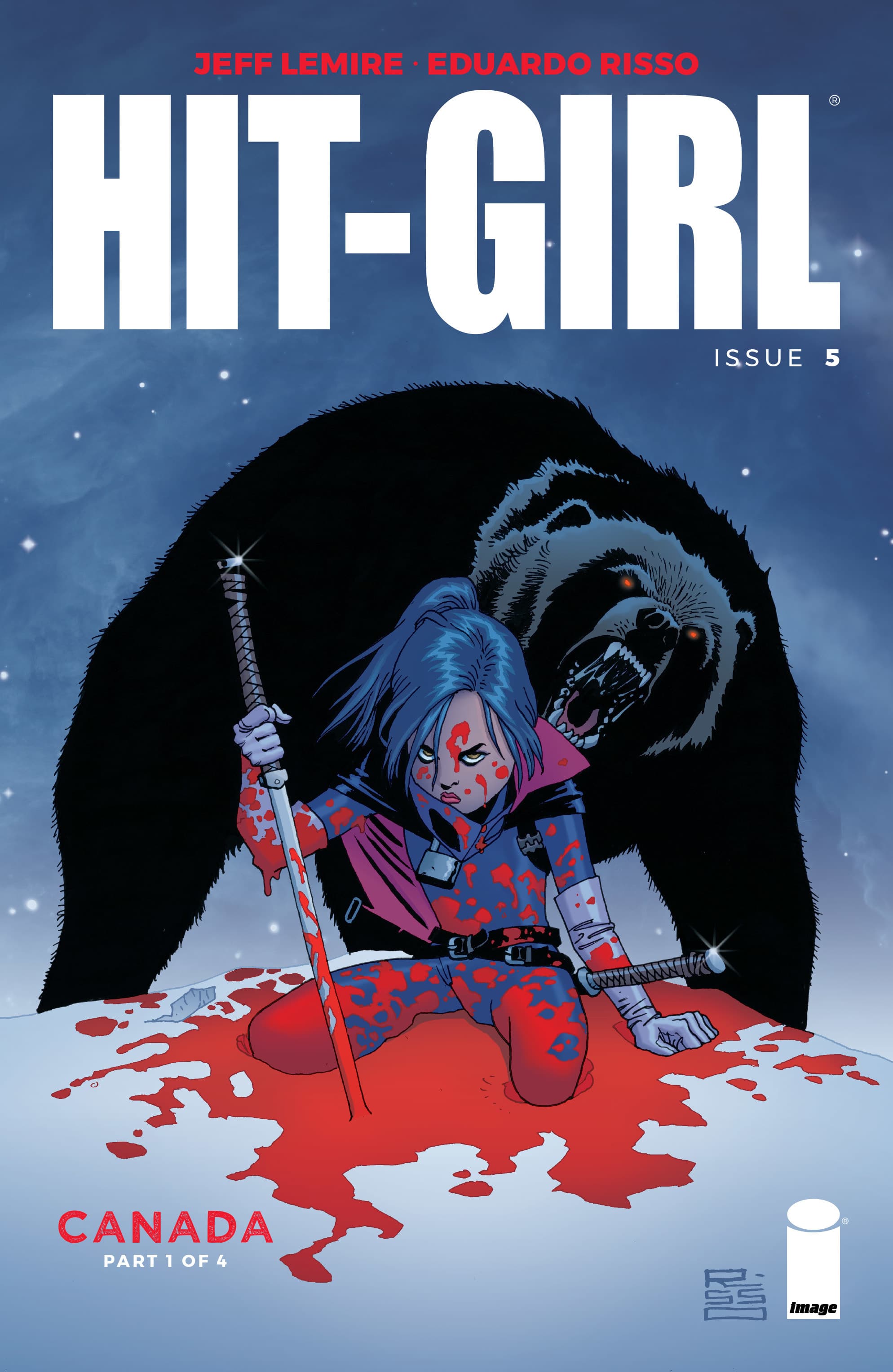 Hit-Girl #5 cover
