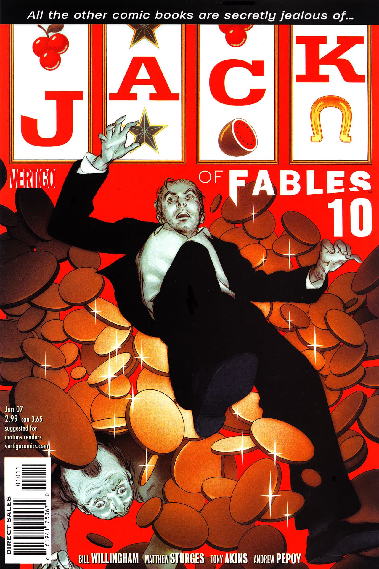 Jack of Fables #10 cover