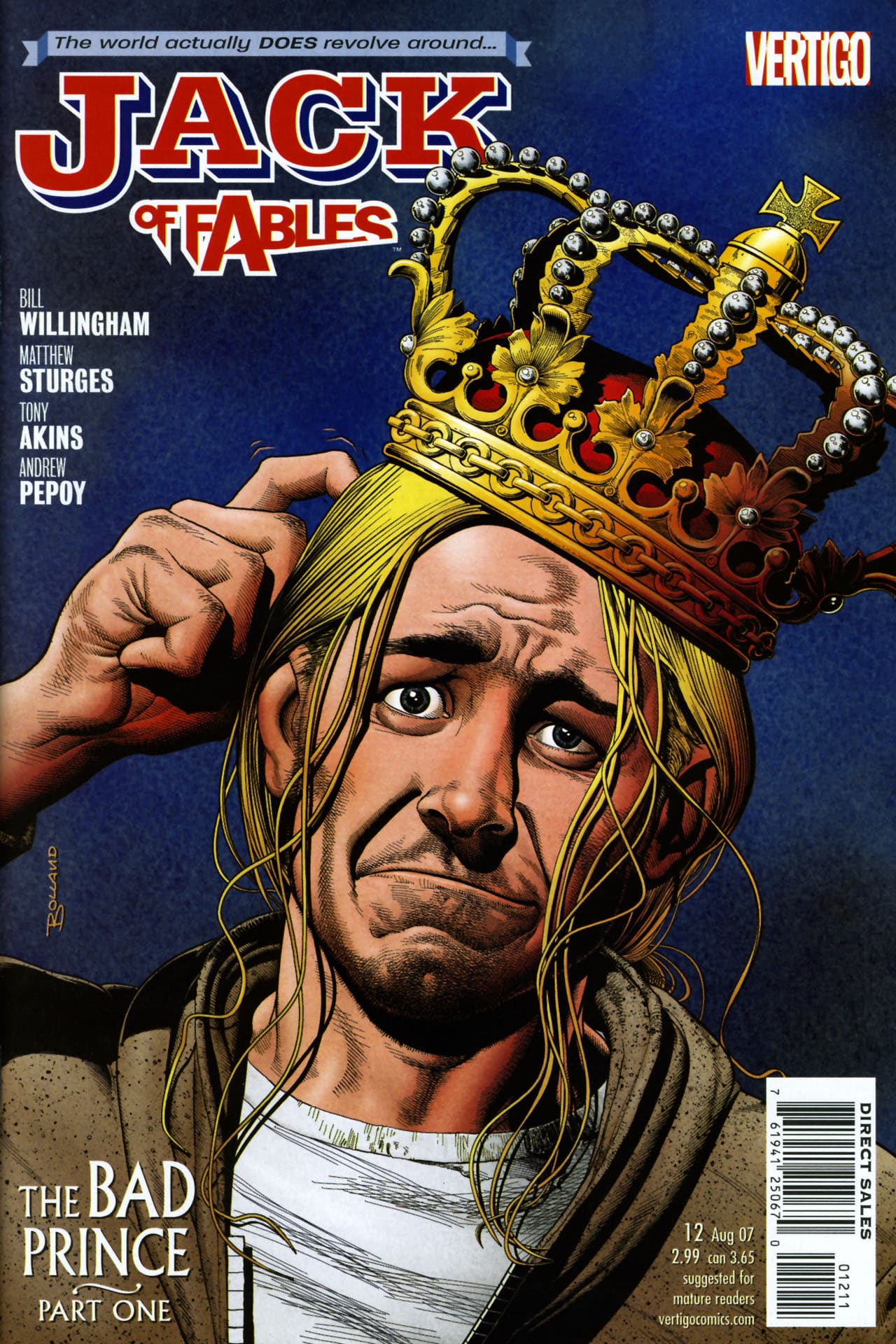 Jack of Fables #12 cover