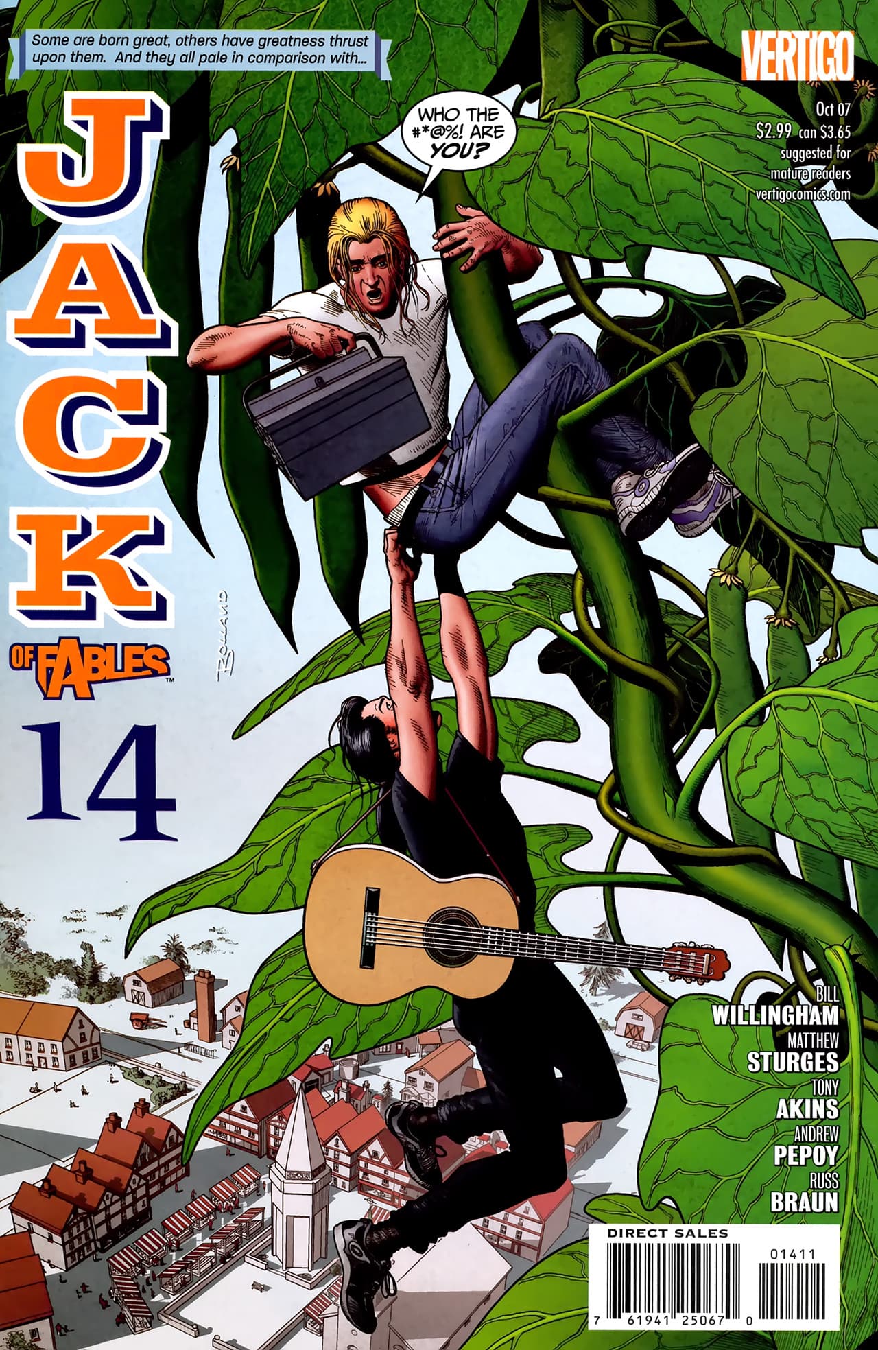 Jack of Fables #14 cover