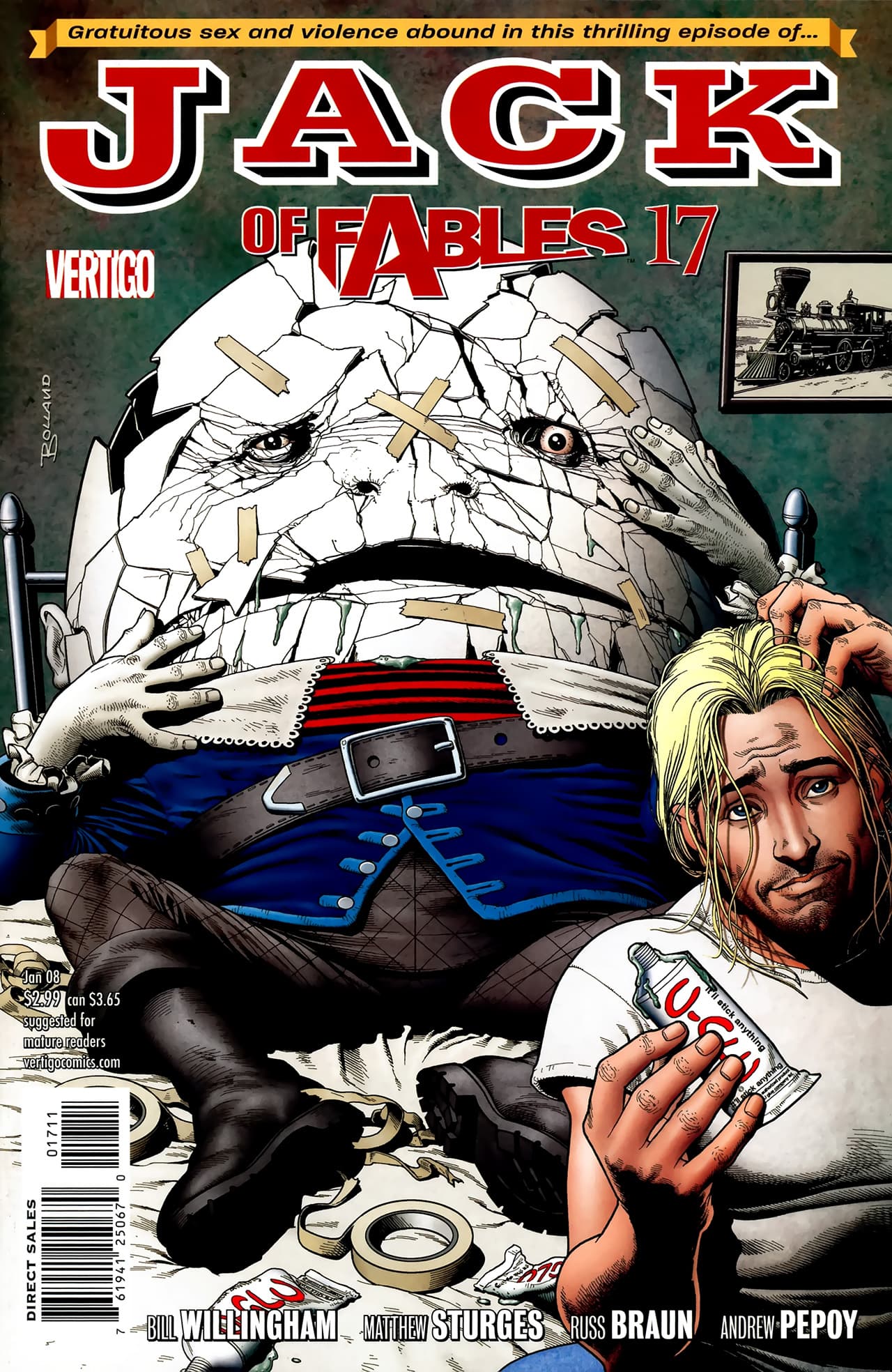 Jack of Fables #17 cover