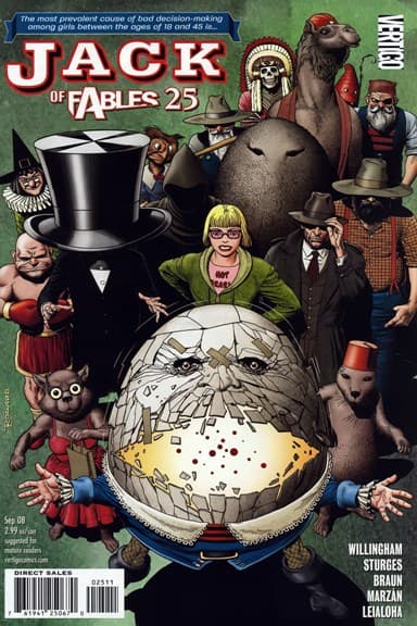 Jack of Fables #25 cover