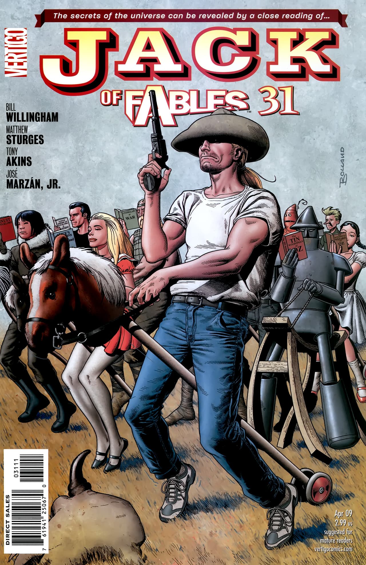 Jack of Fables #31 cover