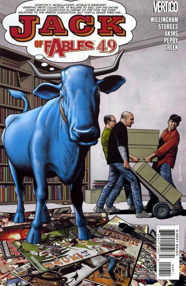 Jack of Fables #49 cover