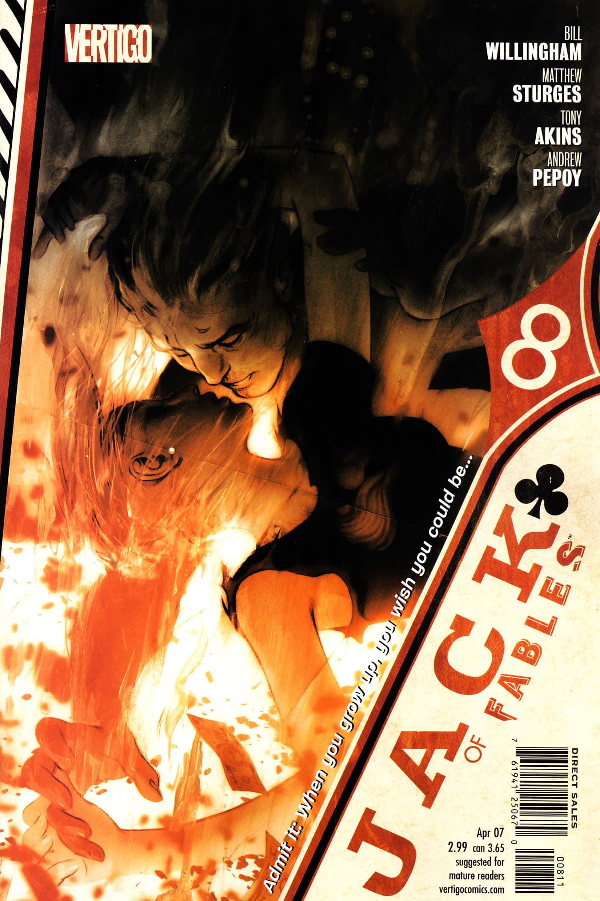 Jack of Fables #8 cover