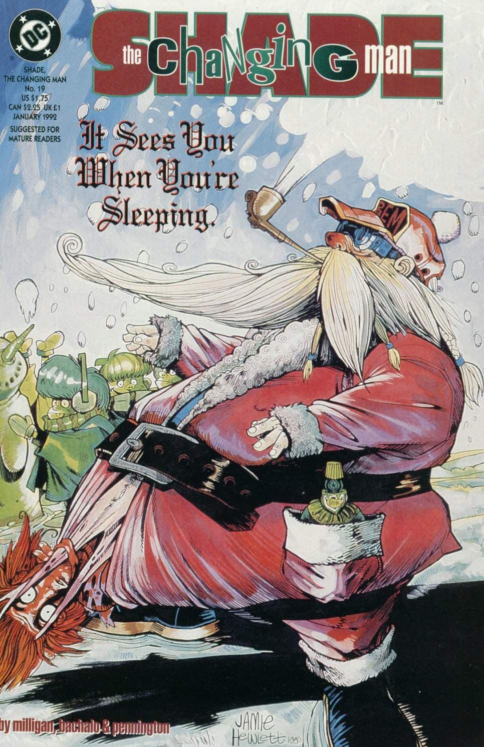 Shade, the Changing Man #19 cover