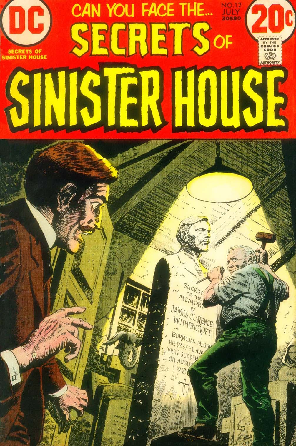 Secrets of Sinister House #12 cover