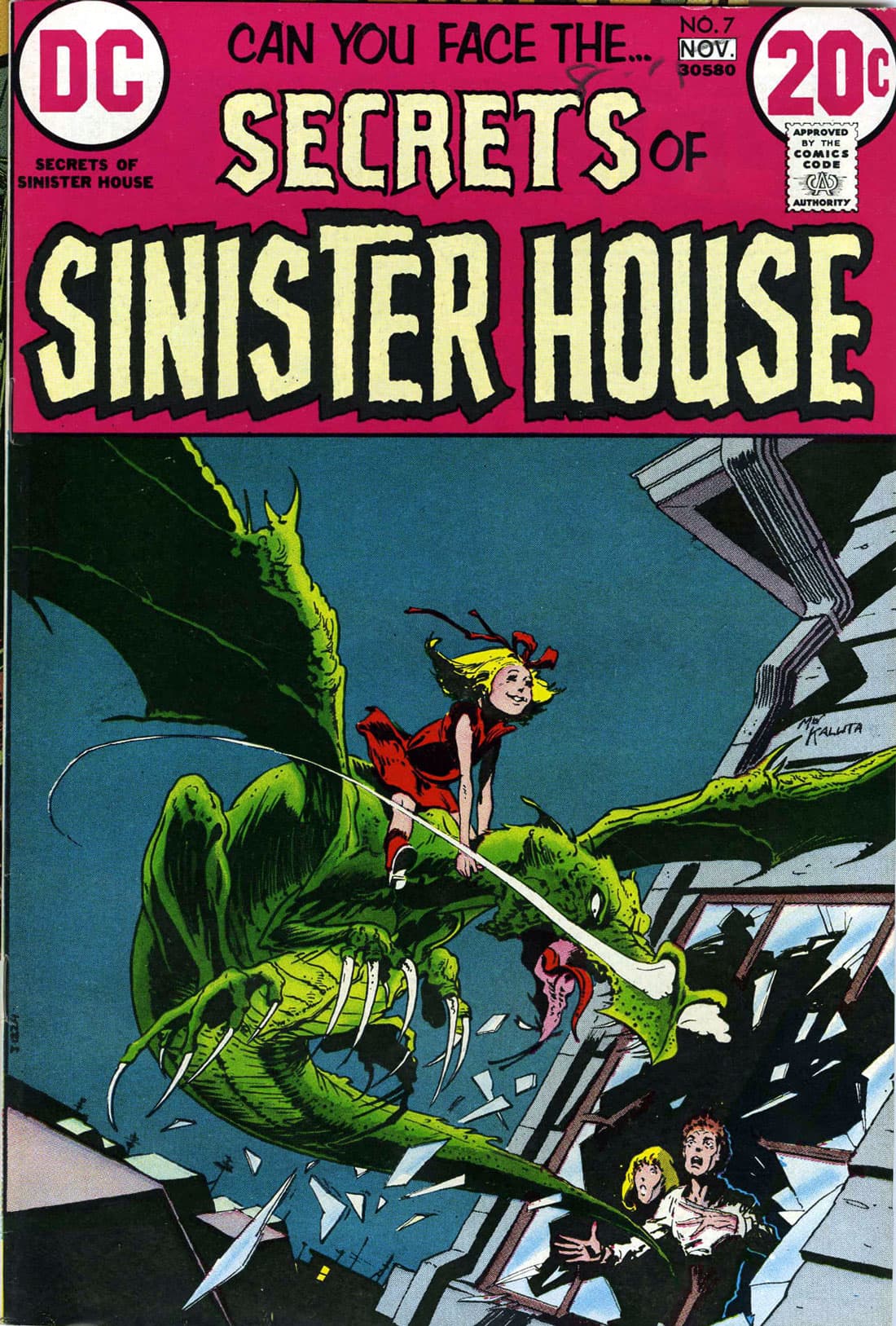 Secrets of Sinister House #7 cover