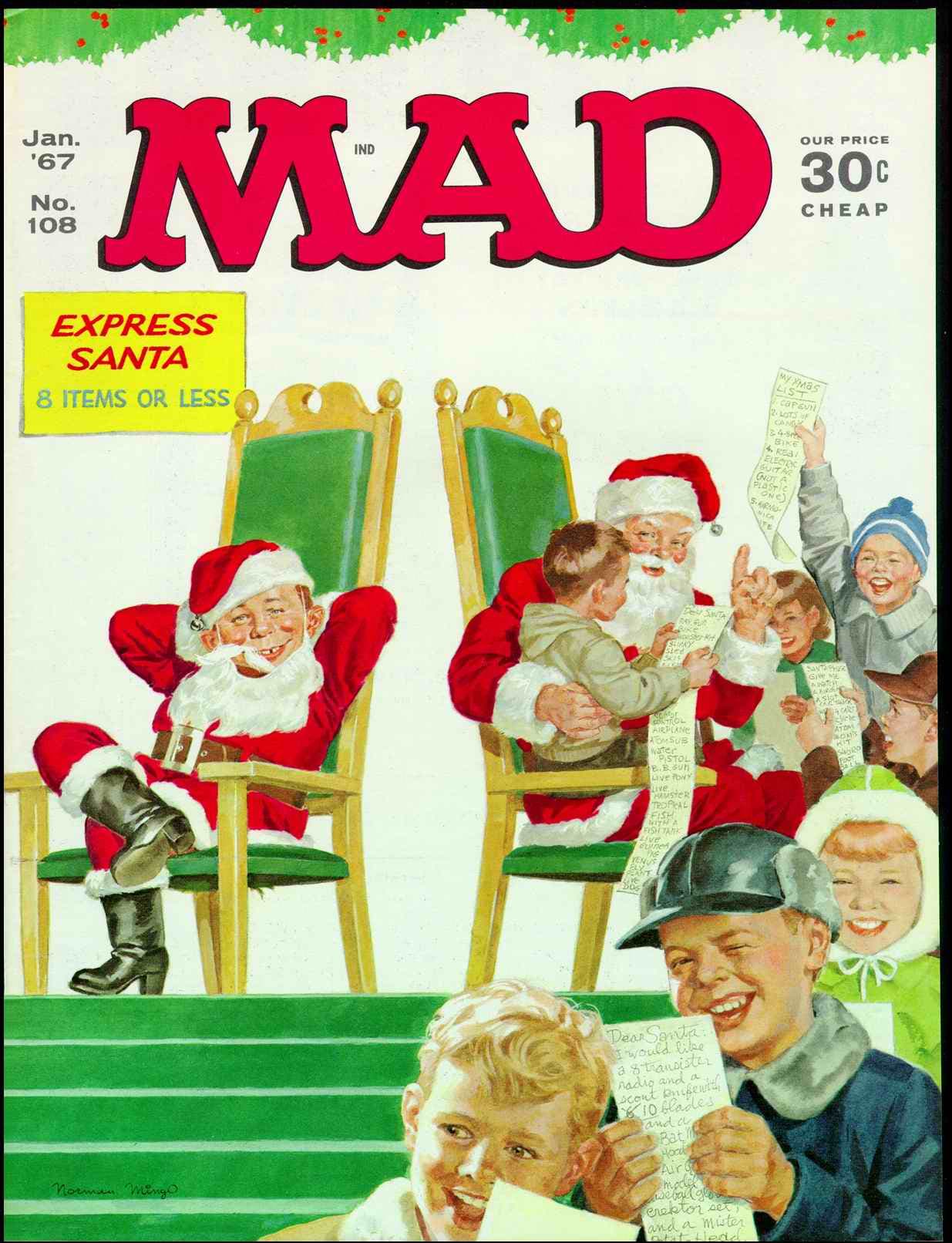 MAD #108 cover