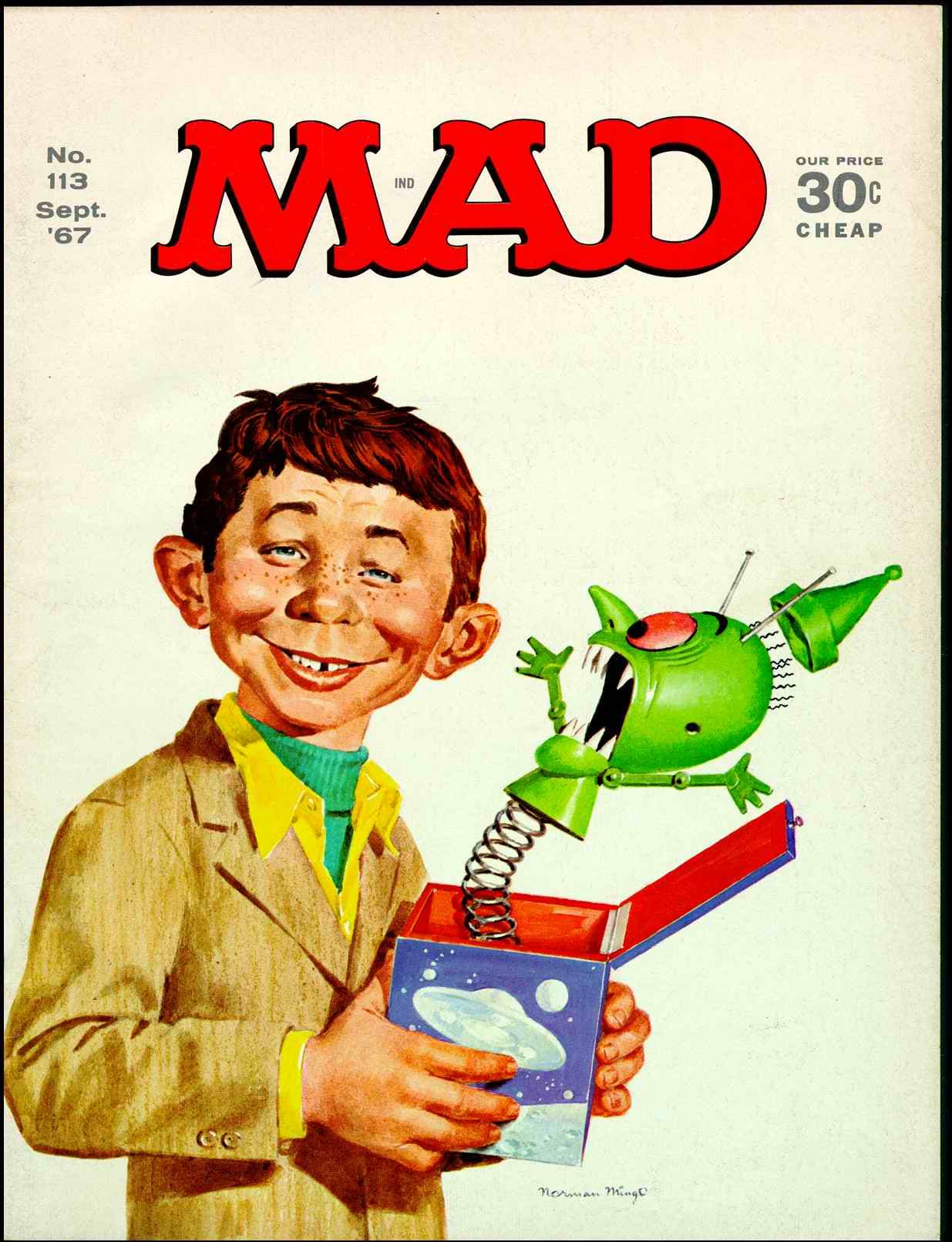MAD #113 cover