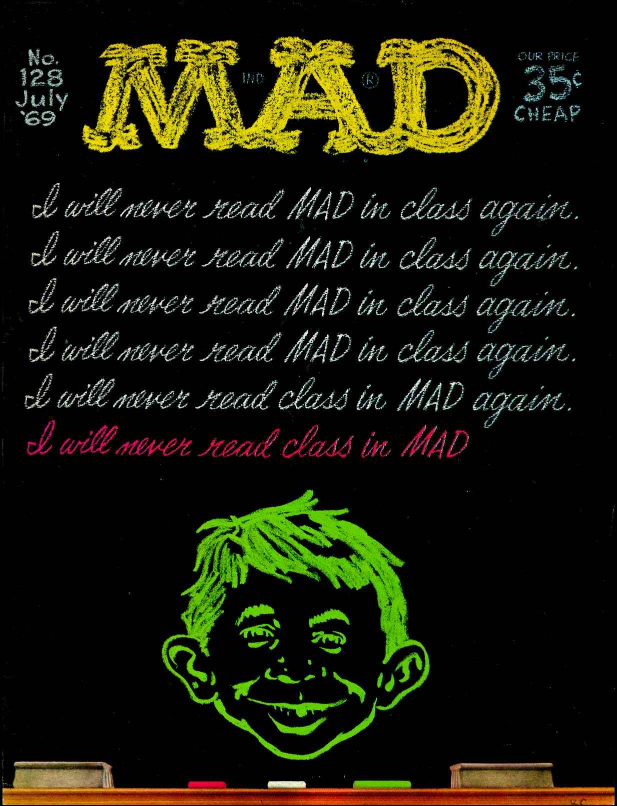 MAD #128 cover