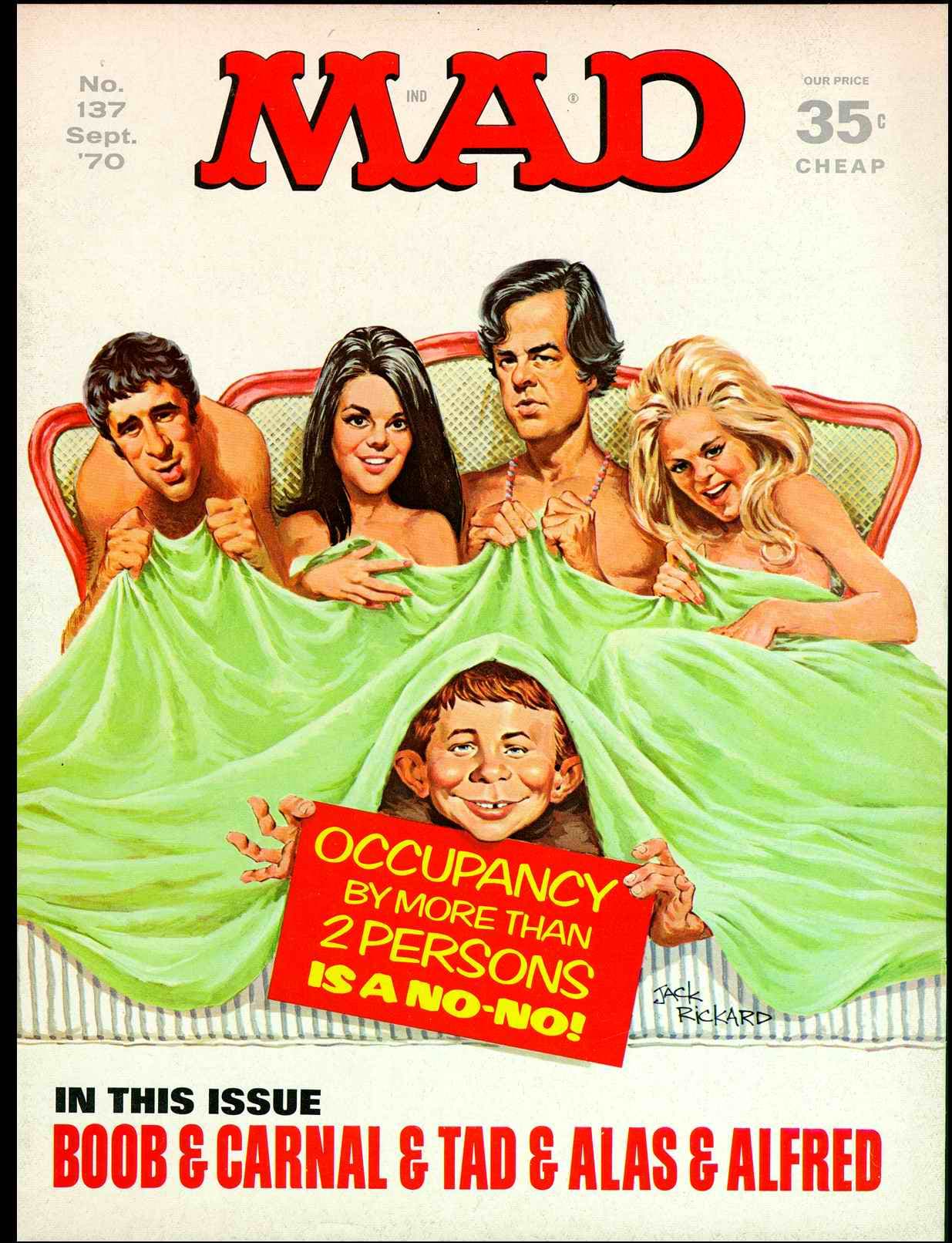 MAD #137 cover