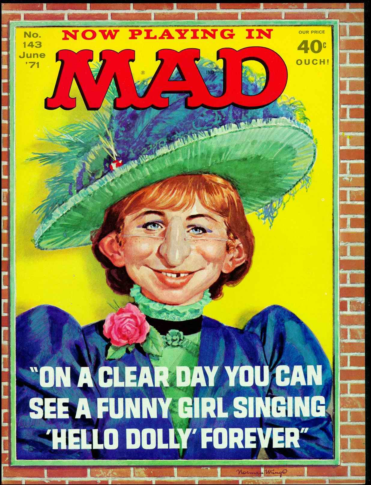 MAD #143 cover