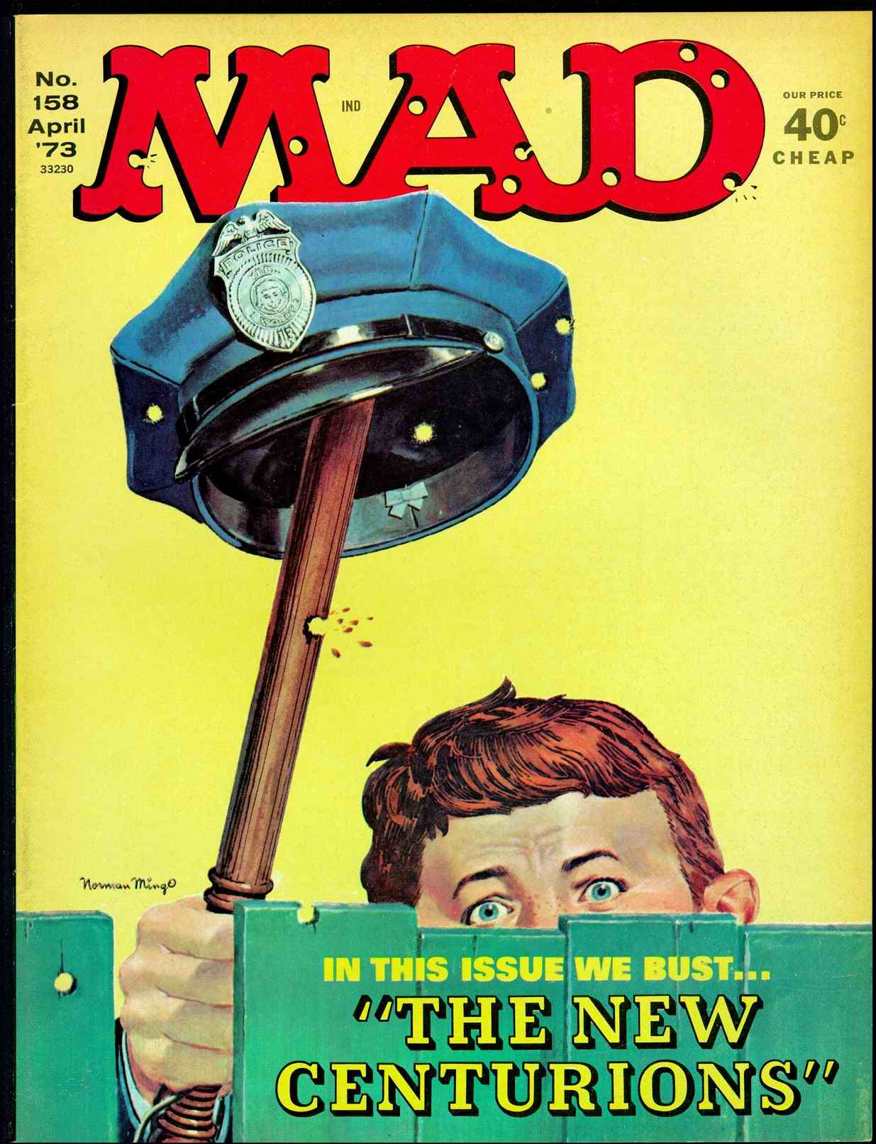 MAD #158 cover