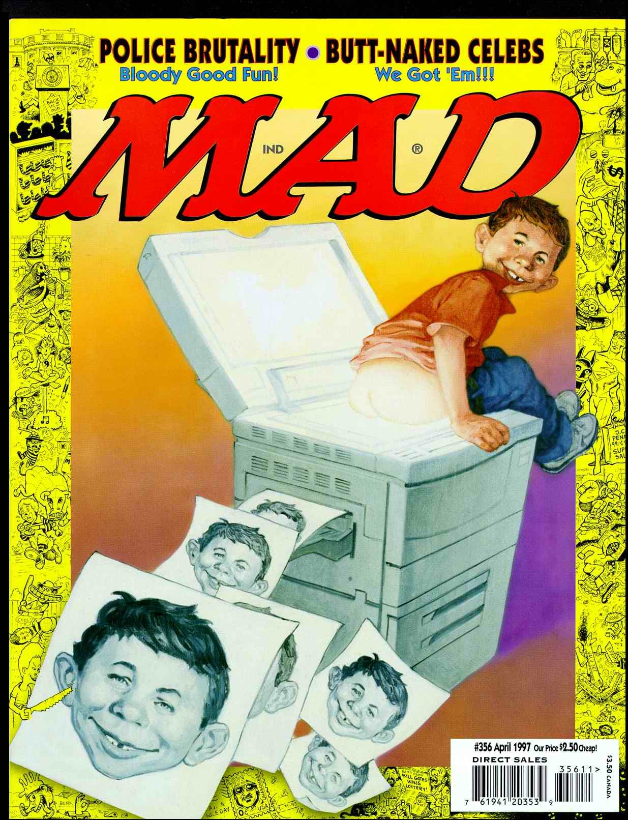 MAD #356 cover