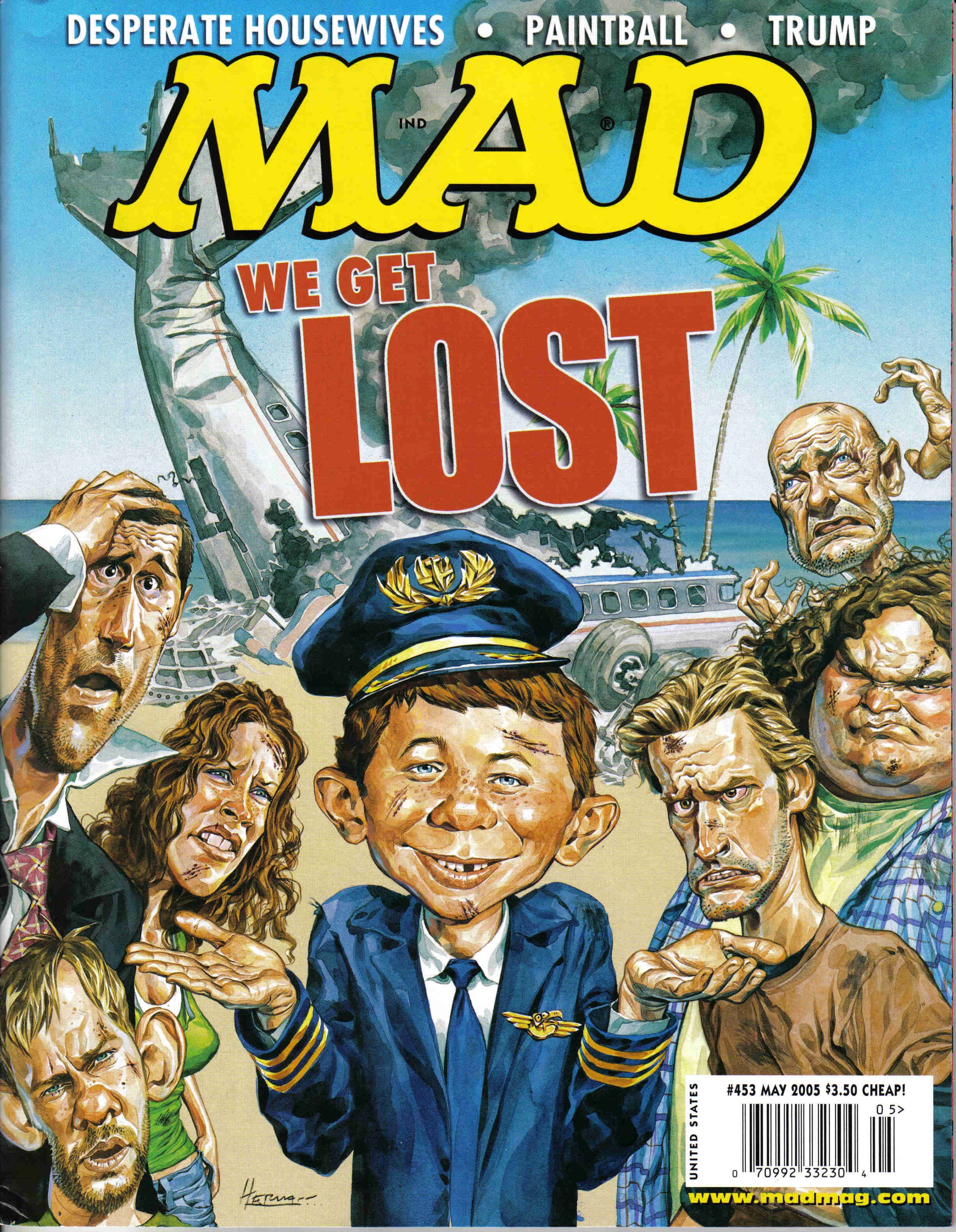 MAD #453 cover