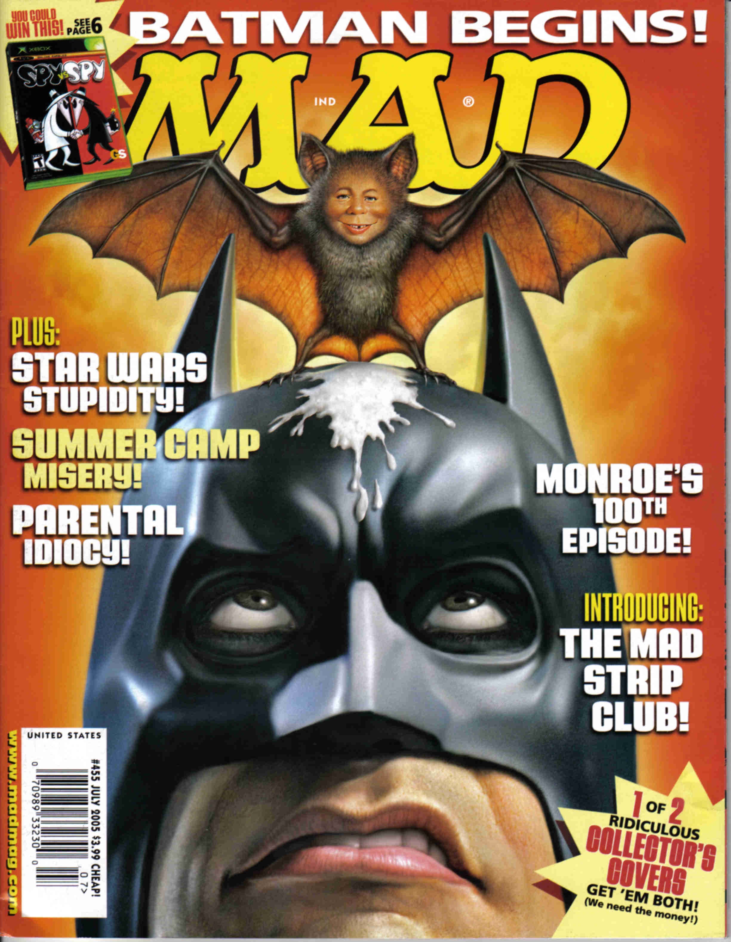 MAD #455 cover