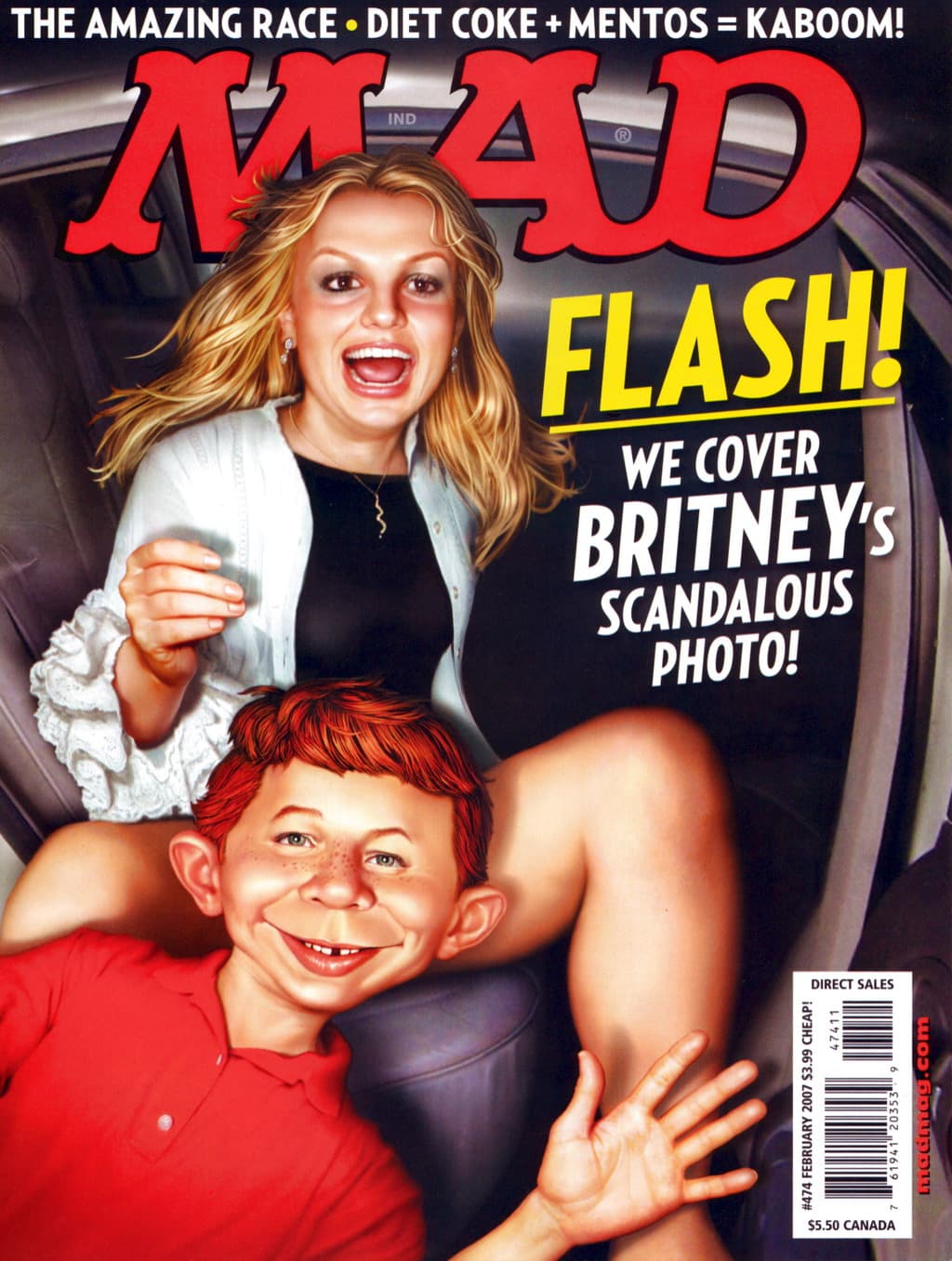 MAD #474 cover