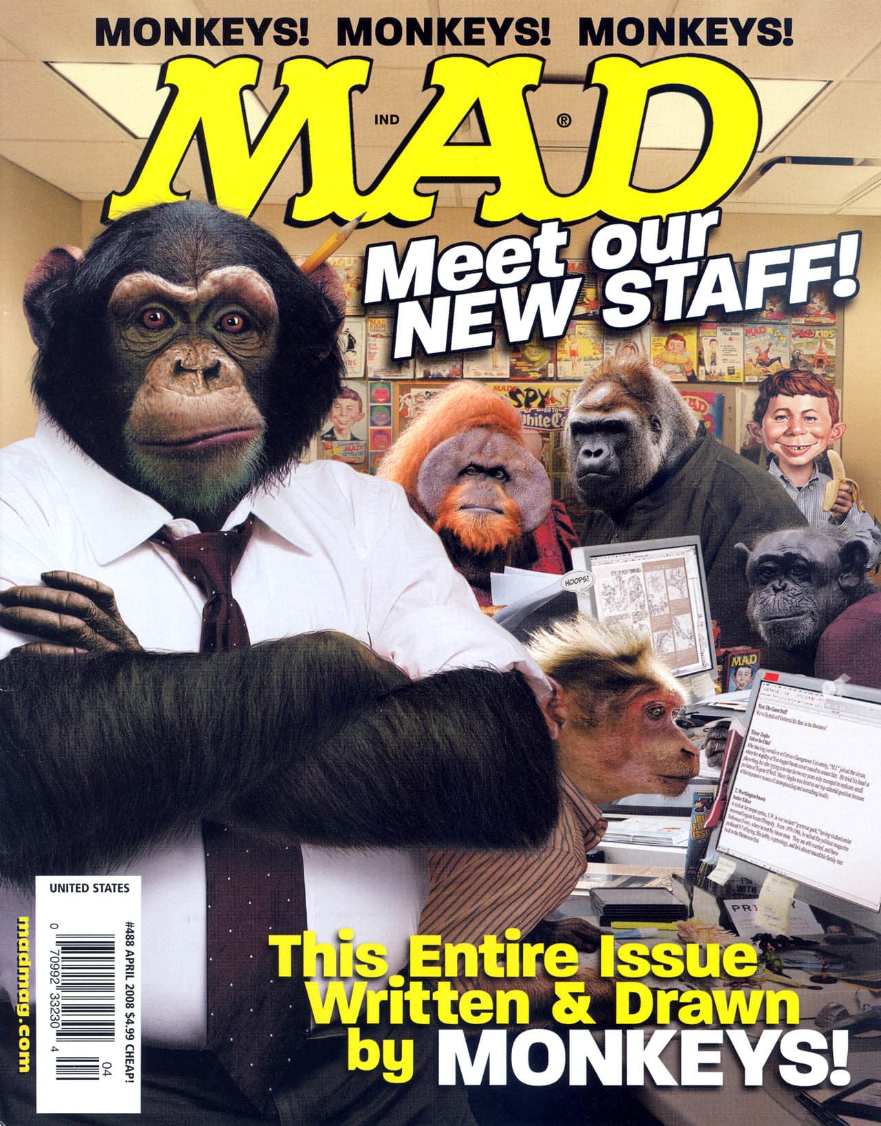 MAD #488 cover