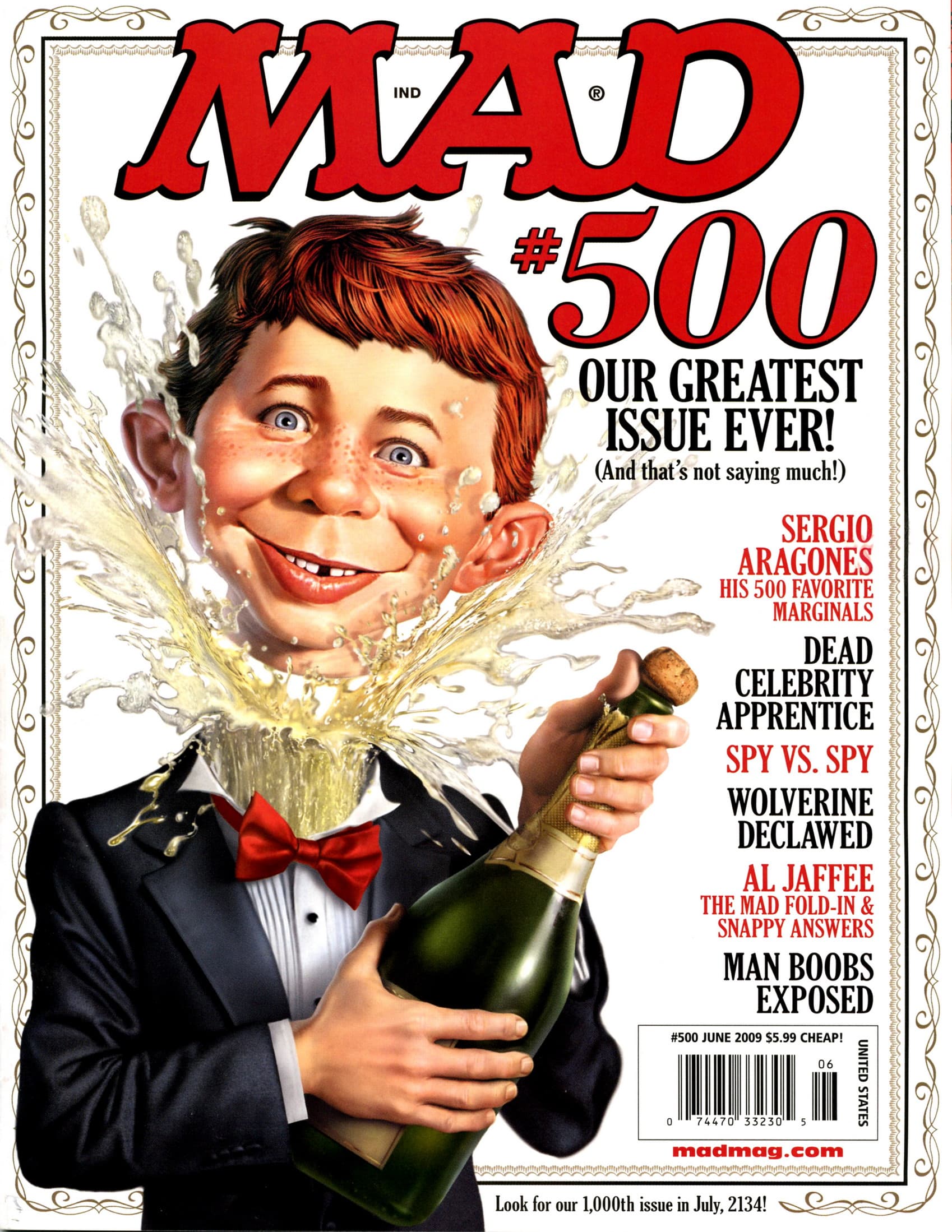 MAD #500 cover