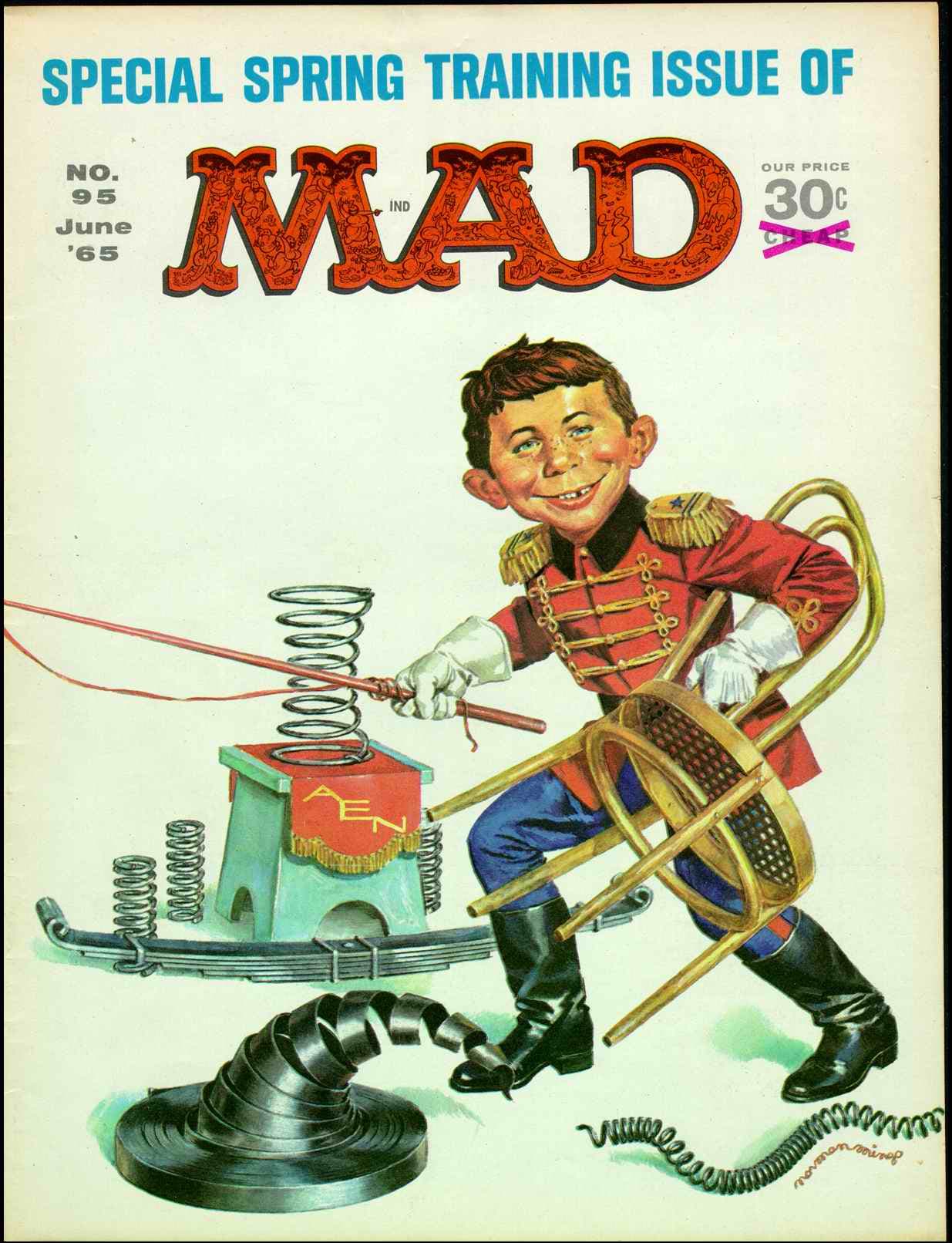 MAD #95 cover