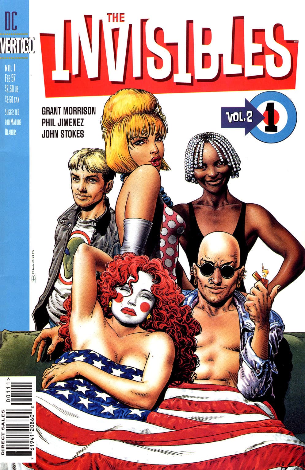 The Invisibles #1 cover
