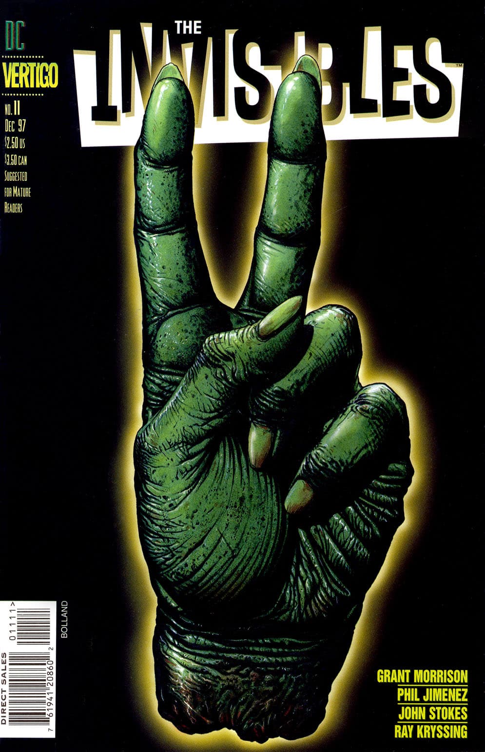 The Invisibles #11 cover