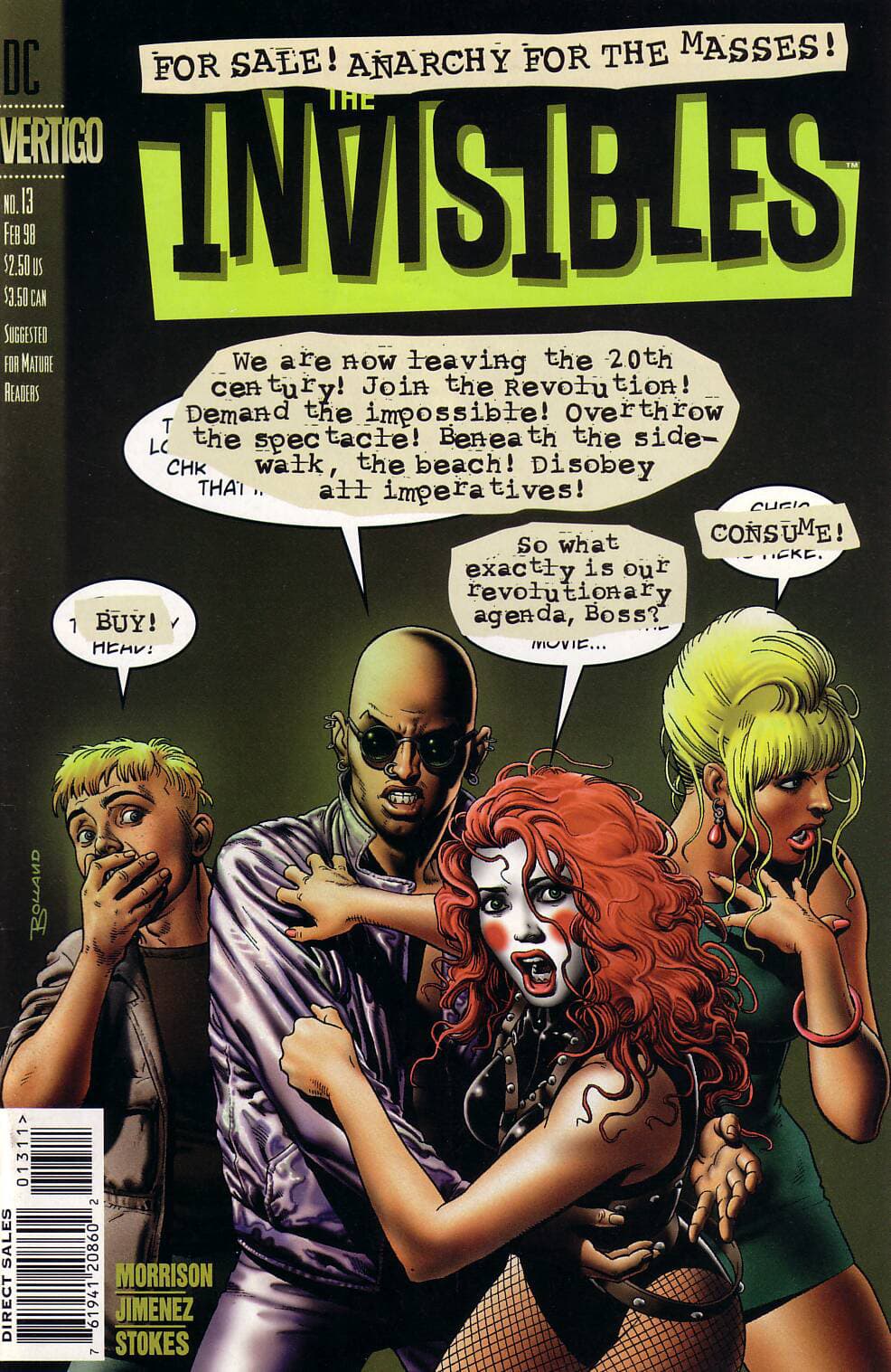 The Invisibles #13 cover