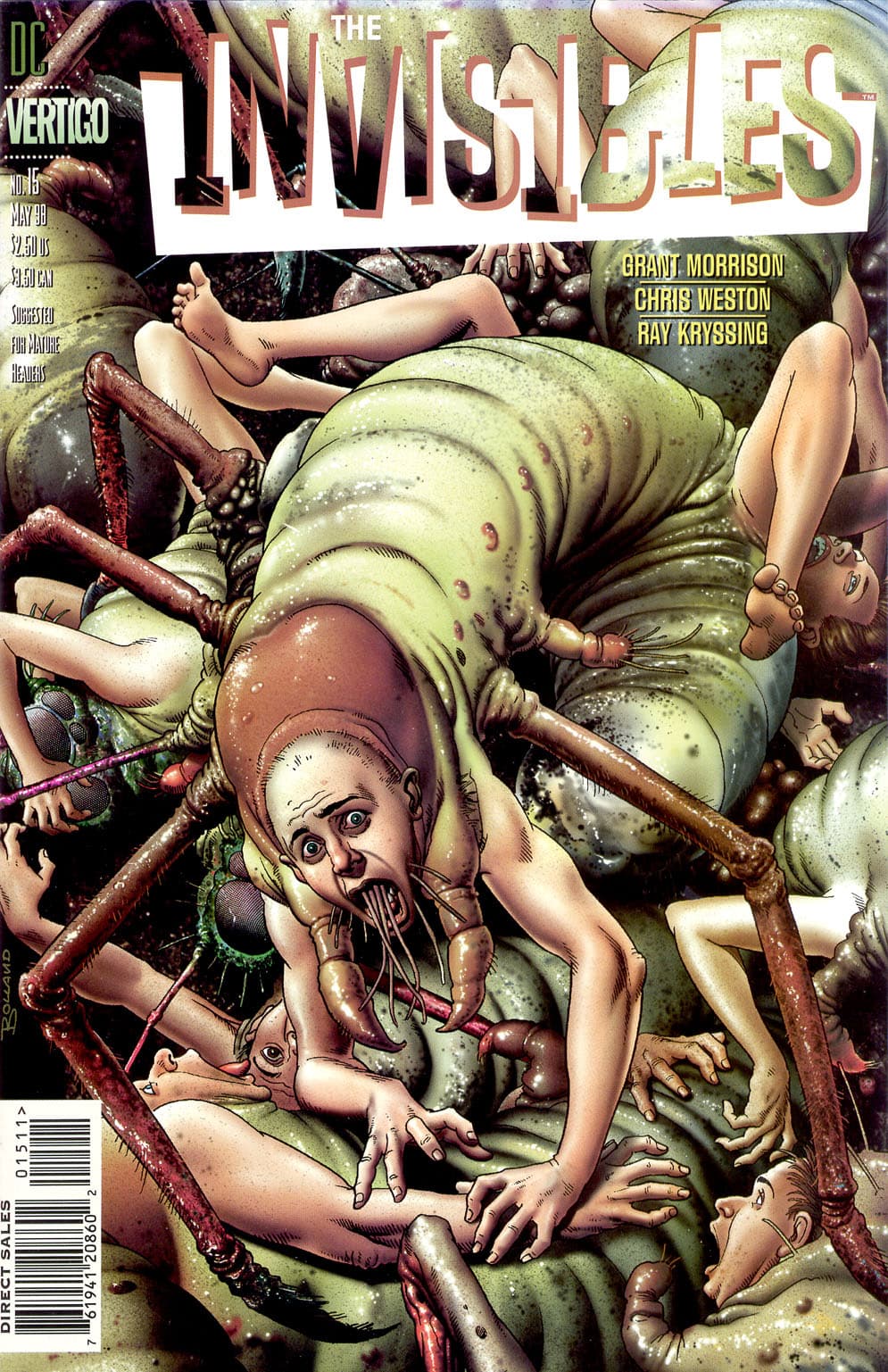 The Invisibles #15 cover