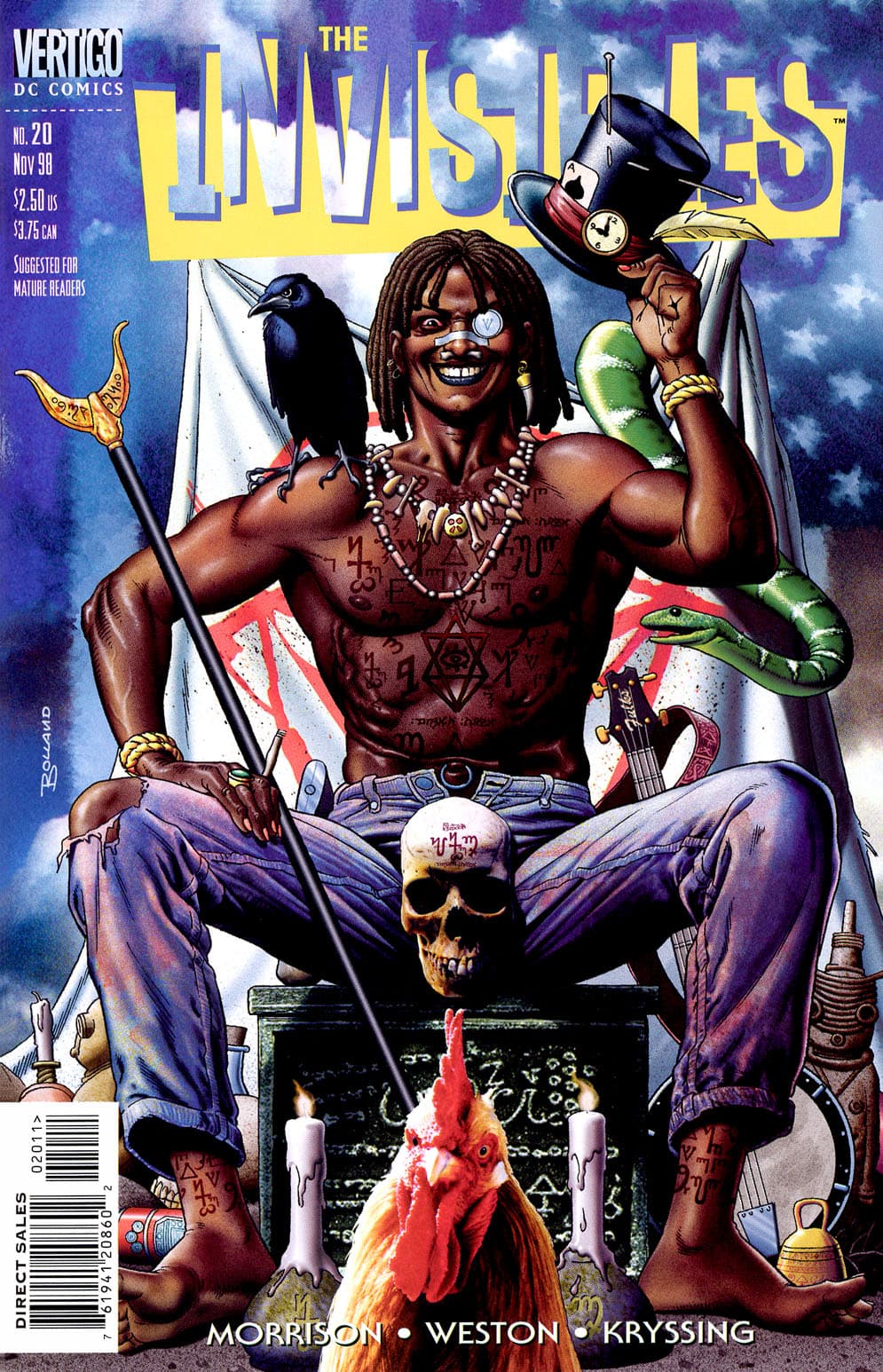 The Invisibles #20 cover