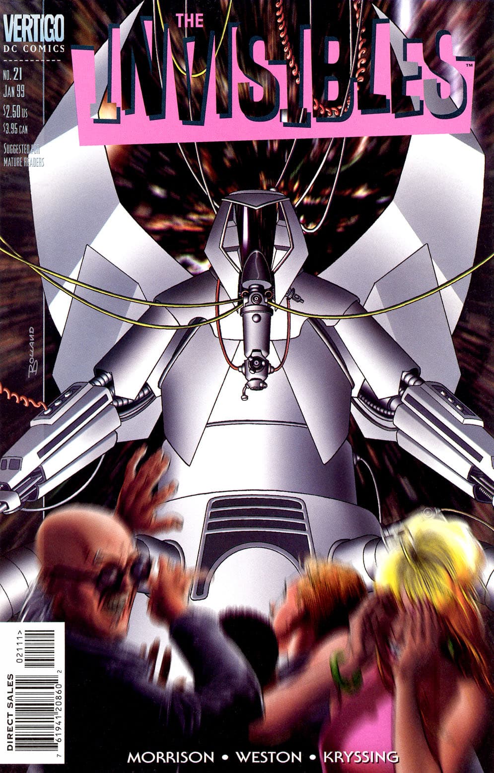 The Invisibles #21 cover