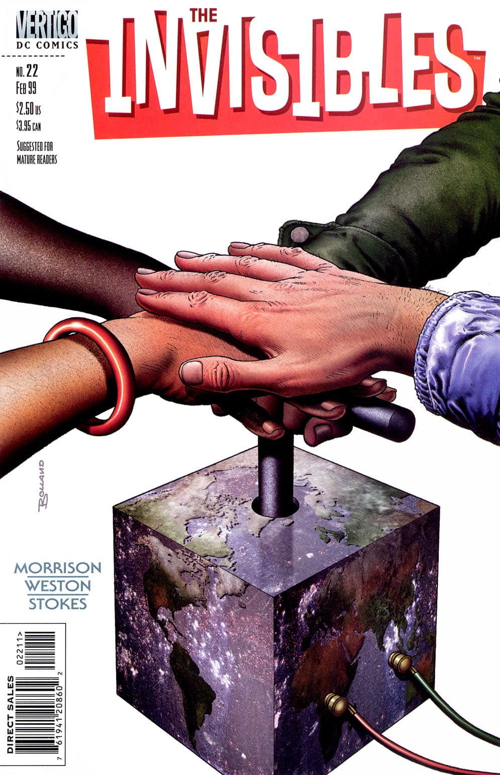 The Invisibles #22 cover
